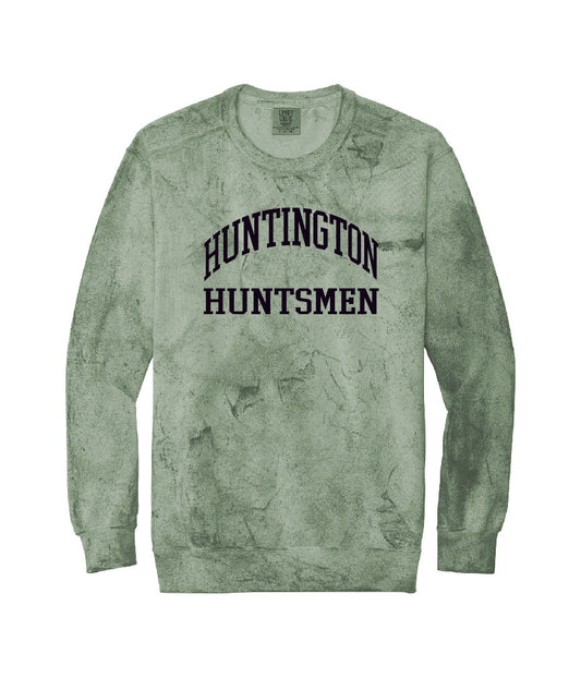 Huntington Huntsmen Color Blast Crewneck Sweatshirt