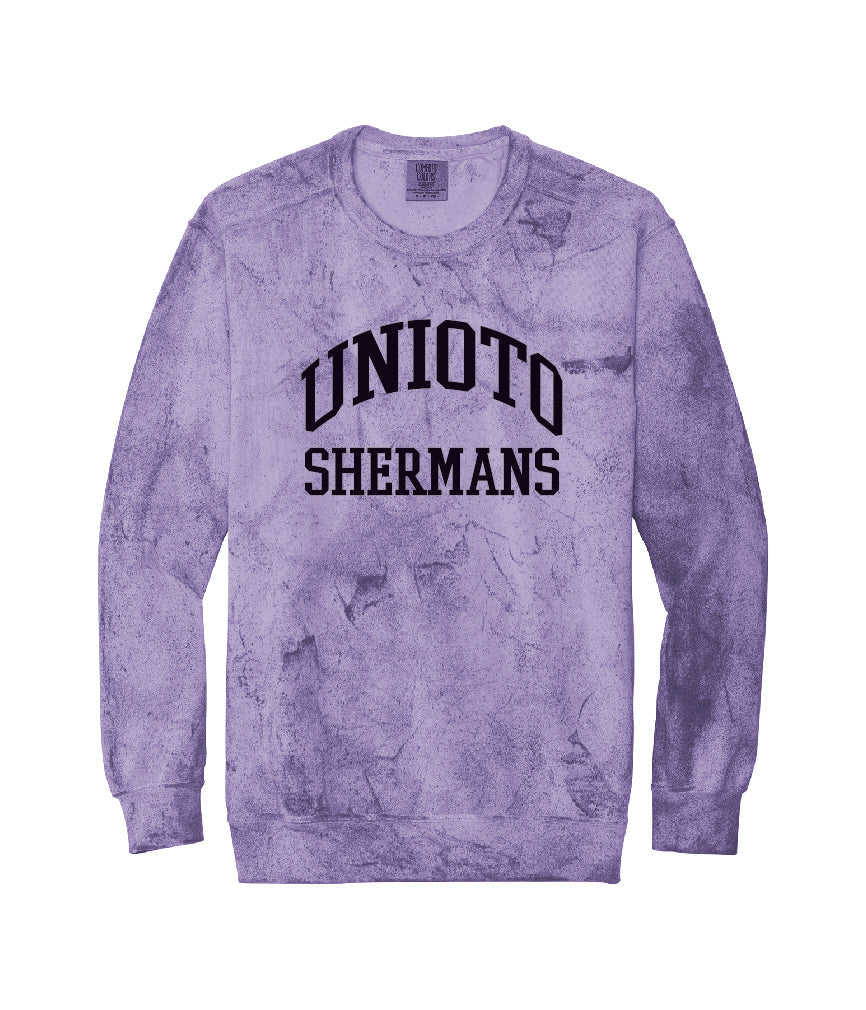 Unioto Shermans Color Blast Crewneck Sweatshirt