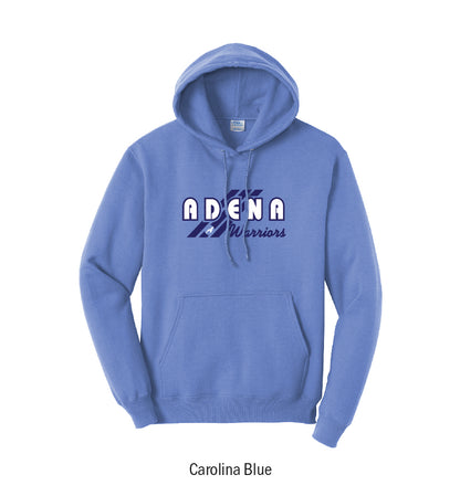 Adena Warriors "3-Stripe" Pullover Hoodie