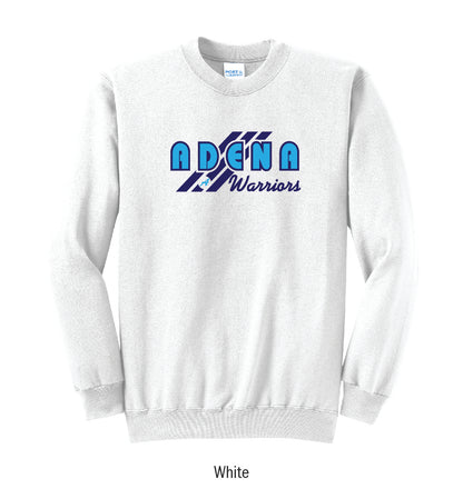 Adena Warriors "3-Stripe" Crewneck Sweatshirt