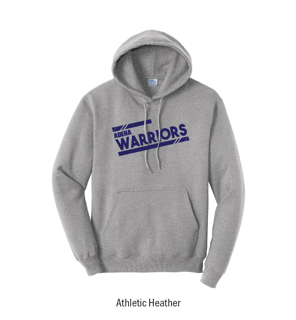 Adena Warriors "Athletic Stripes" Pullover Hoodie