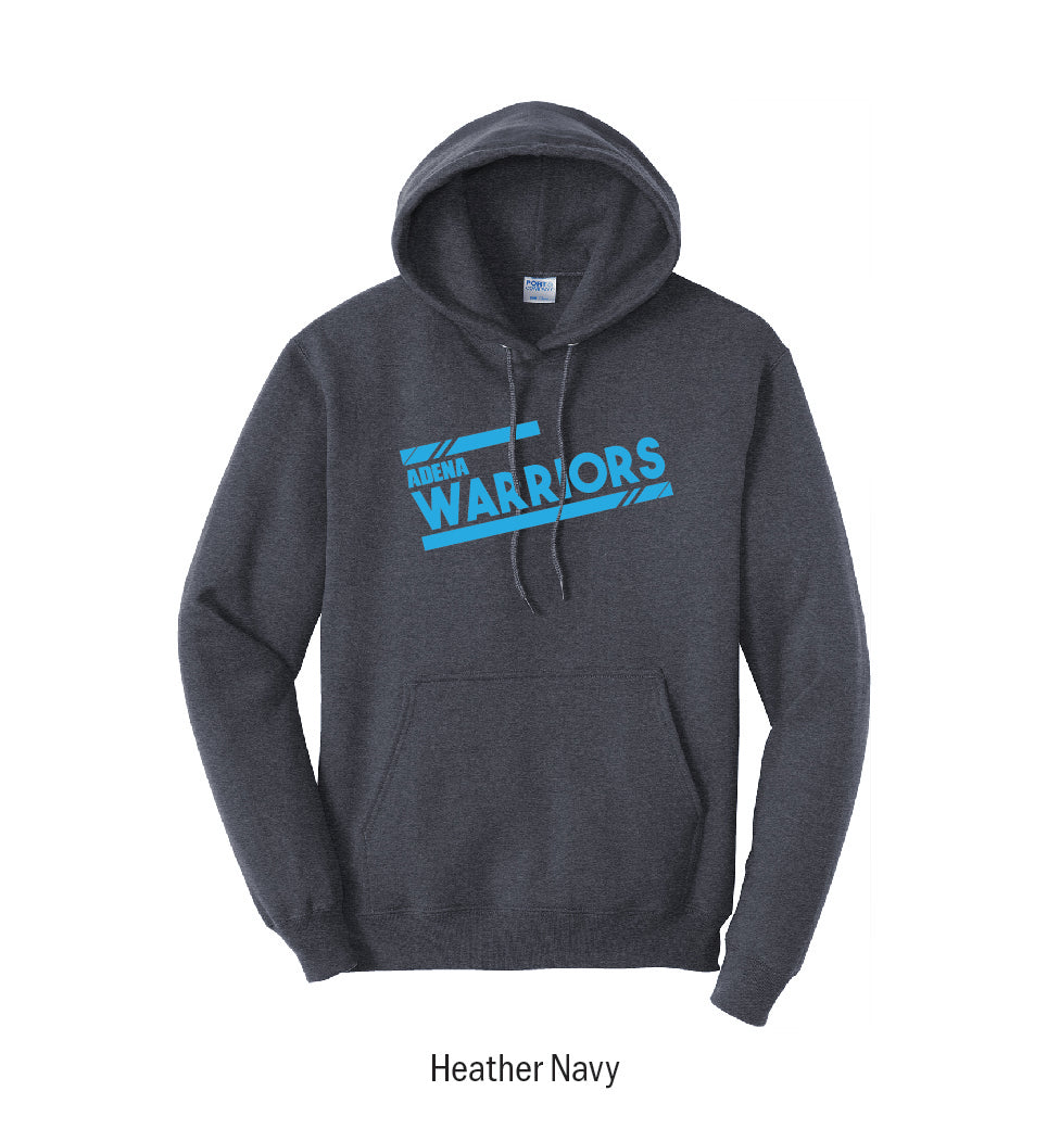 Adena Warriors "Athletic Stripes" Pullover Hoodie