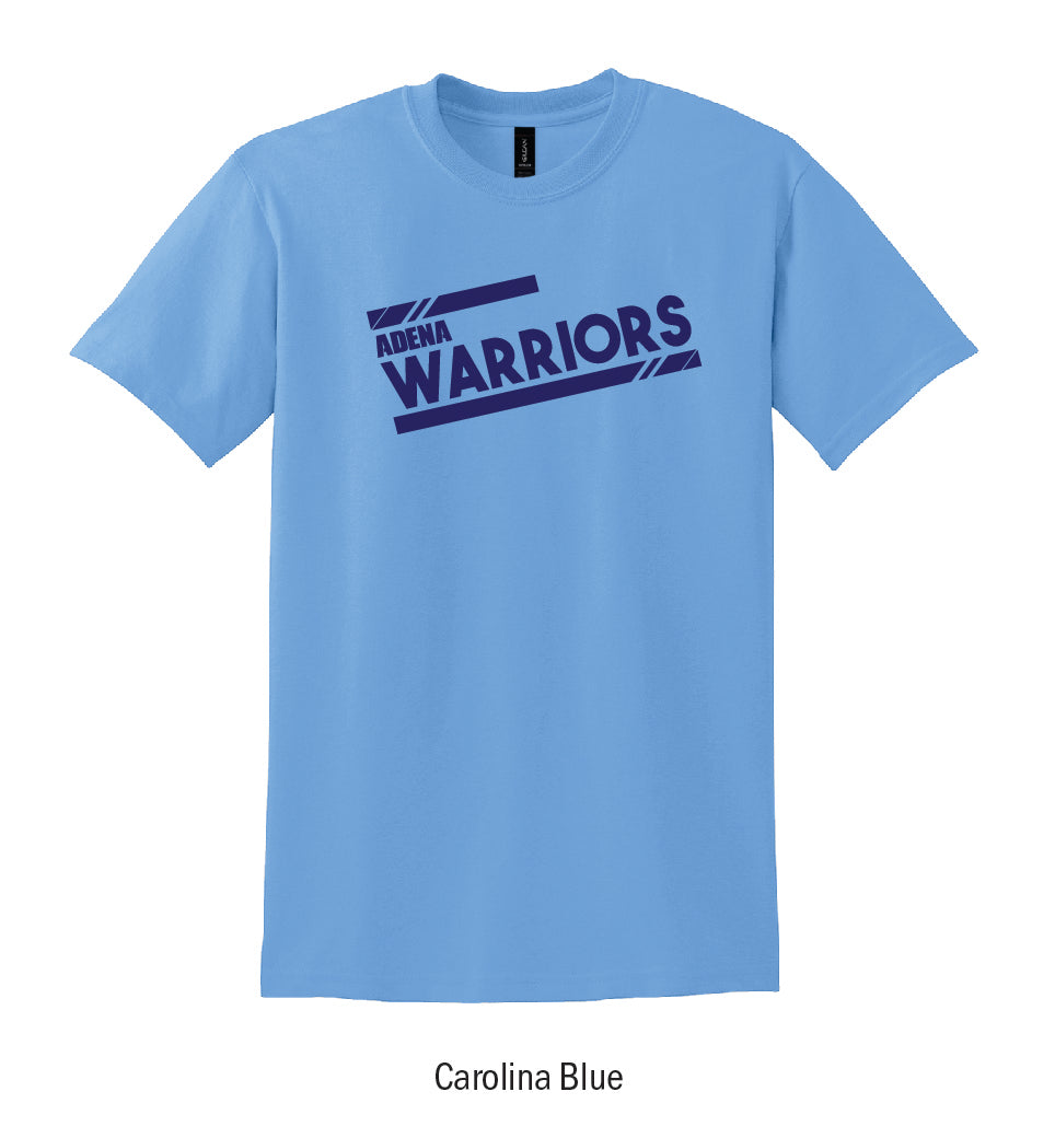 Adena Warriors "Athletic Stripes" Tee Shirt