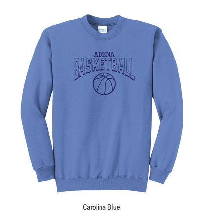 Adena Warriors Basketball Crewneck Sweatshirt