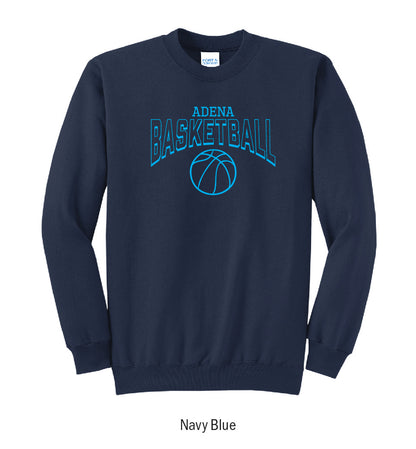 Adena Warriors Basketball Crewneck Sweatshirt