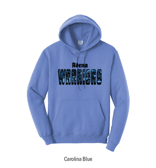 Adena Warriors "Camo" Pullover Hoodie