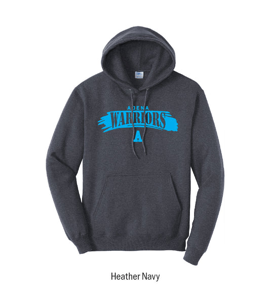 Adena Warriors "Paintbrush Stroke" Pullover Hoodie