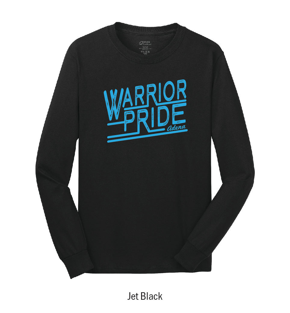 Adena Warriors "Pride Stamp" Long Sleeve Tee Shirt