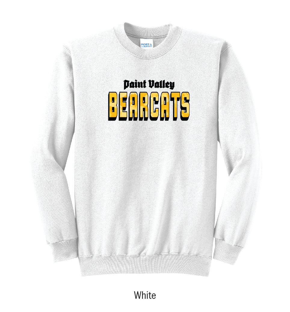 Paint Valley Bearcats "Camo" Crewneck Sweatshirt