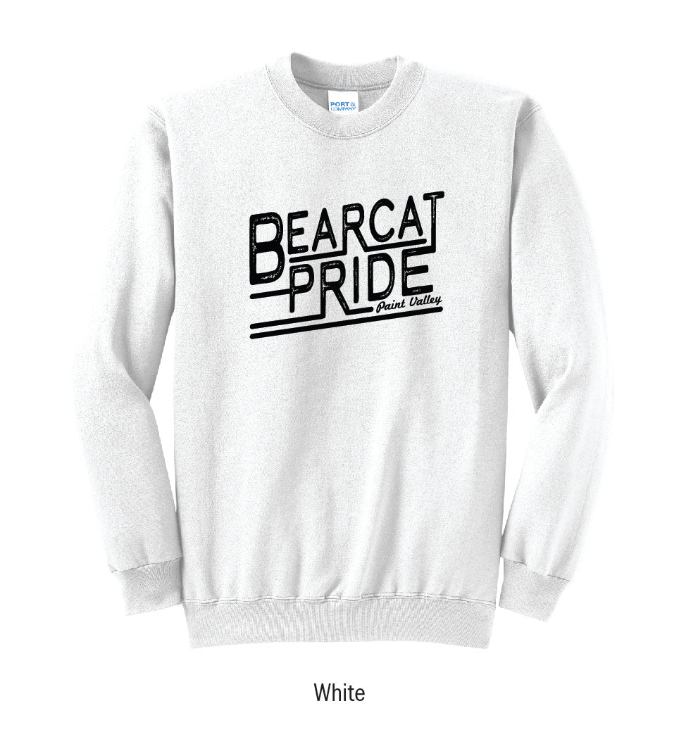 Paint Valley Bearcats "Pride Stamp" Crewneck Sweatshirt