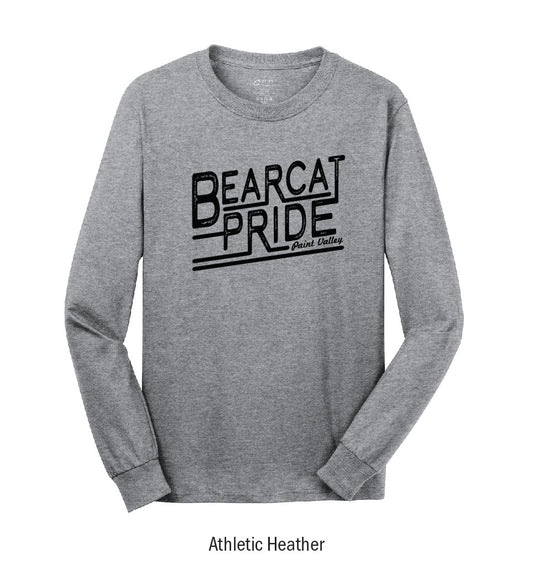 Paint Valley Bearcats "Pride Stamp" Long Sleeve Tee Shirt