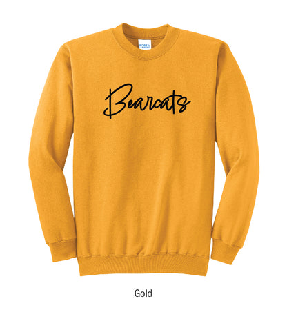 Paint Valley Bearcats Puff Script Crewneck Sweatshirt