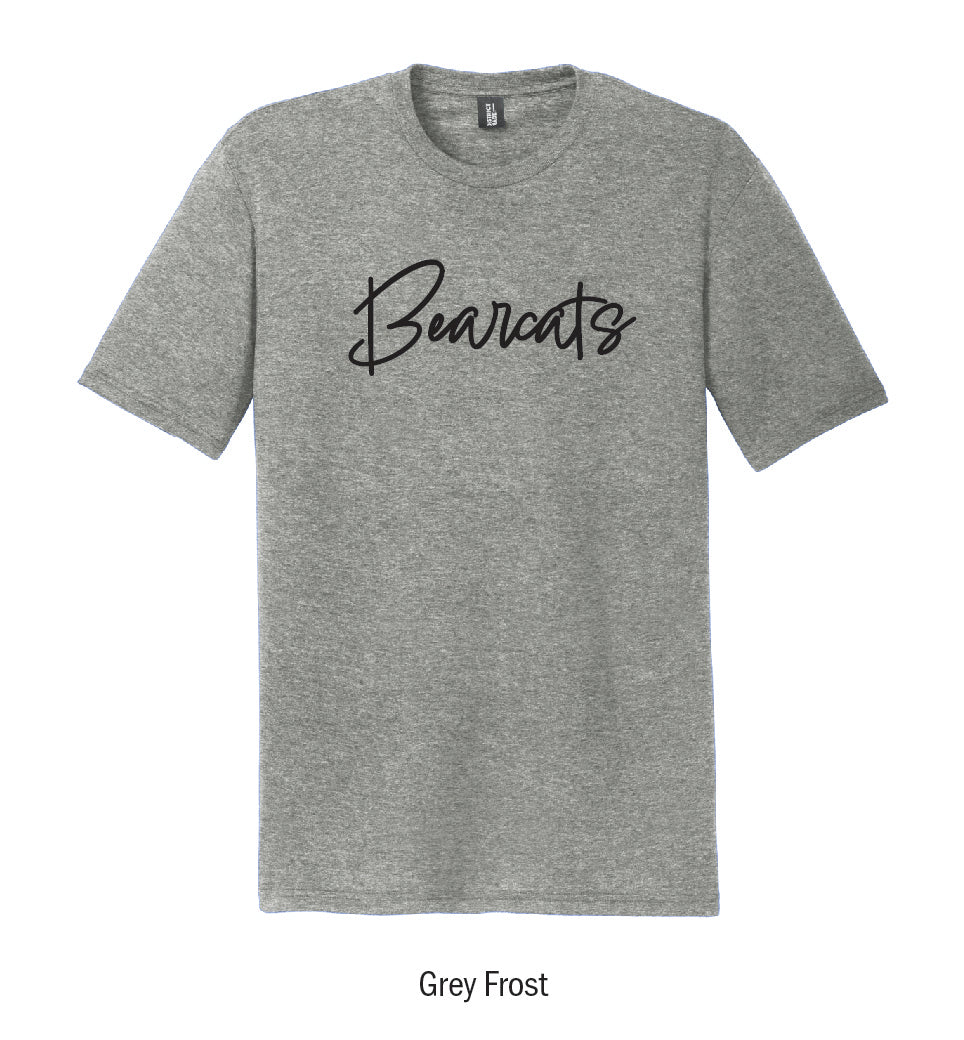 Bearcats Puff Script Tee