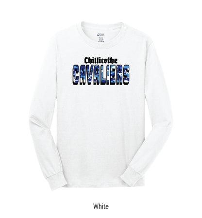 Chillicothe Cavaliers "Camo" Long Sleeve Tee Shirt