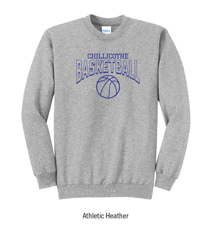 Chillicothe Cavaliers Basketball Crewneck Sweatshirt