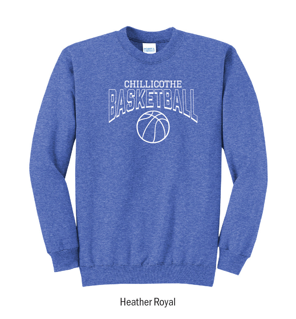 Chillicothe Cavaliers Basketball Crewneck Sweatshirt