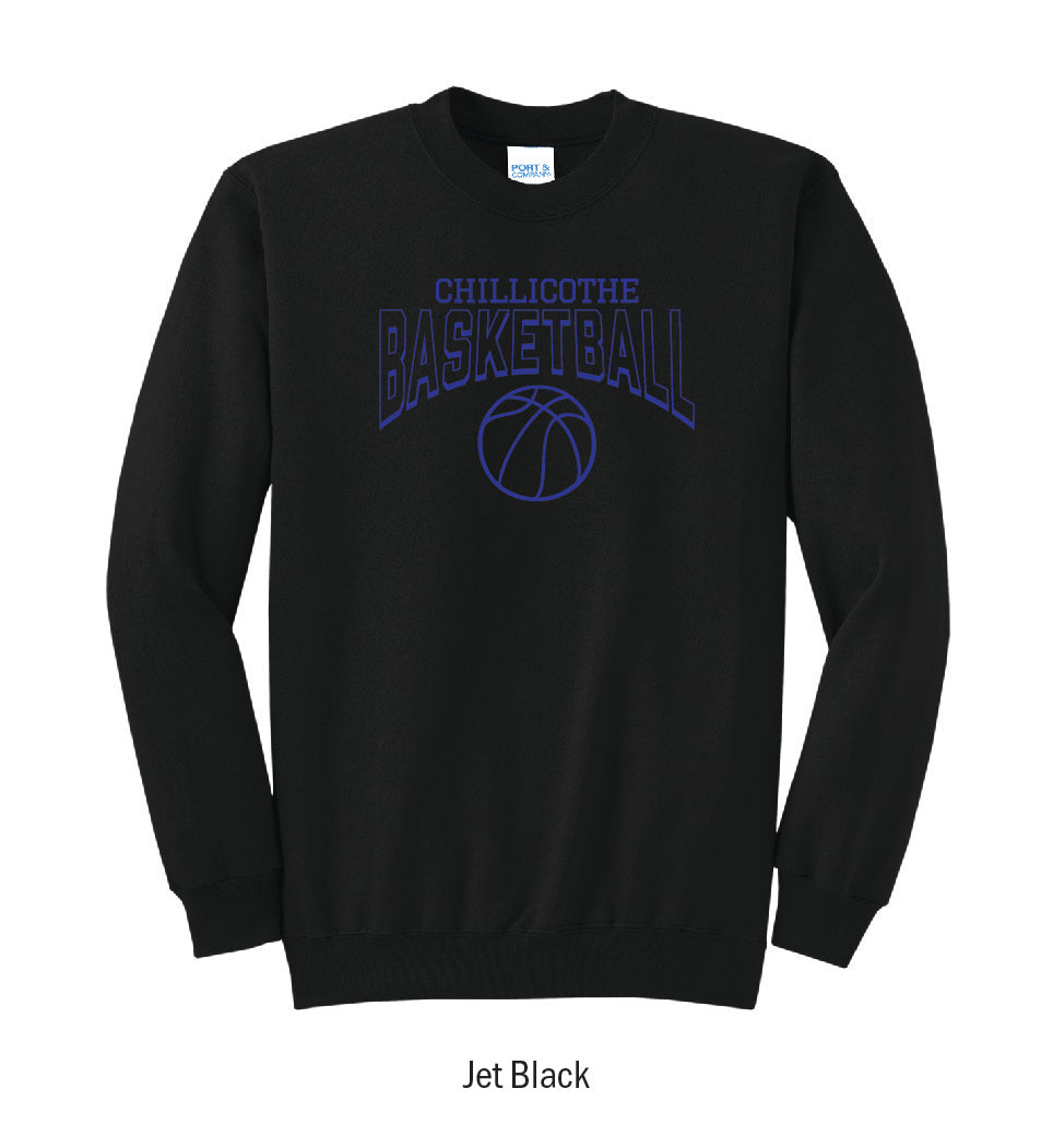 Chillicothe Cavaliers Basketball Crewneck Sweatshirt