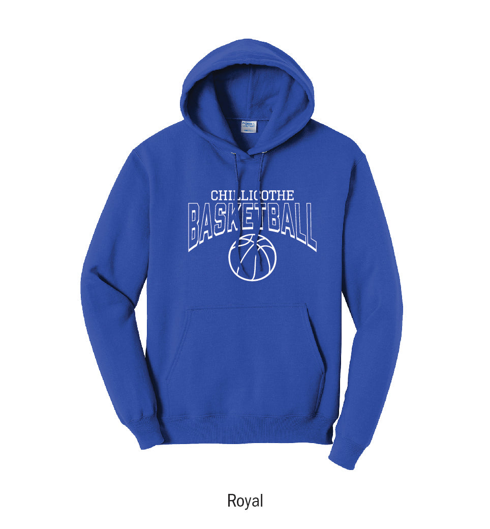 Chillicothe Cavaliers Basketball Pullover Hoodie