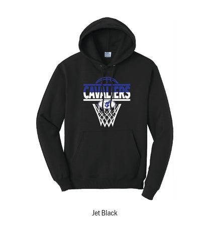 Chillicothe Cavaliers Basketball Net Pullover Hoodie