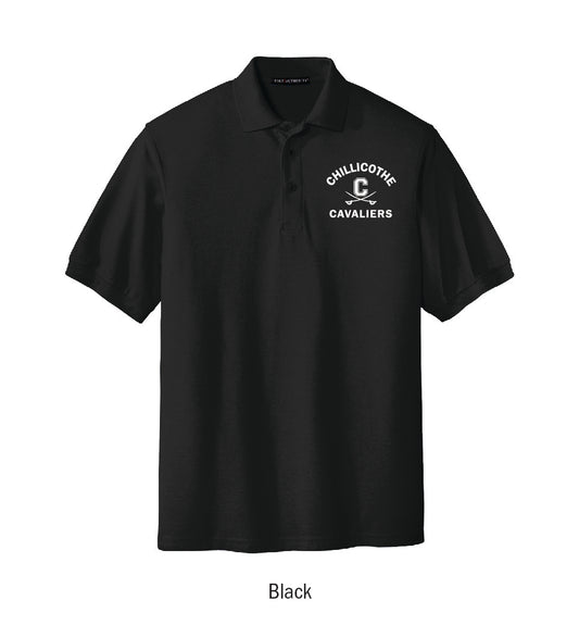 Cavaliers Embroidered Cotton Polo