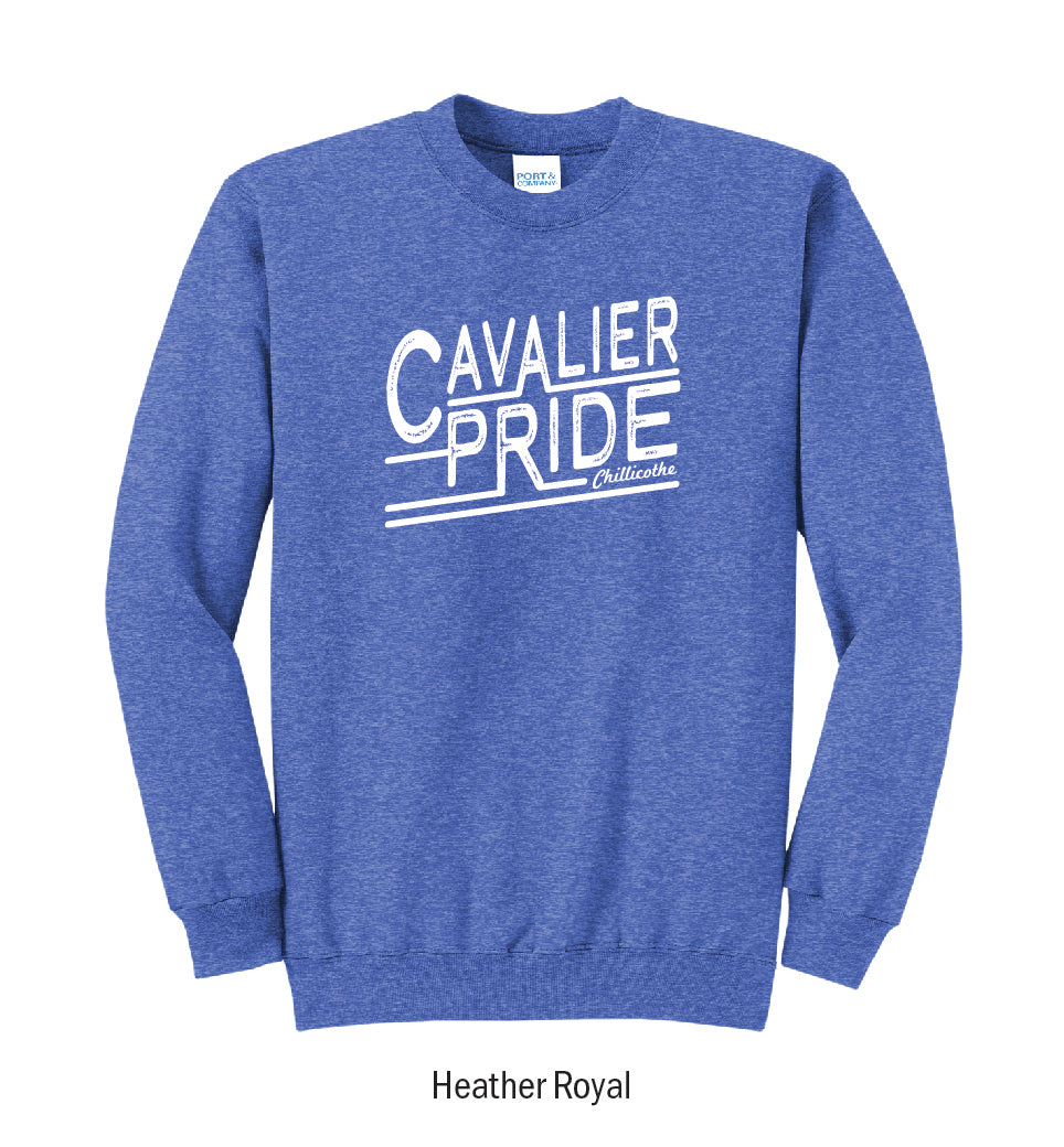 Chillicothe Cavaliers "Pride Stamp" Crewneck Sweatshirt