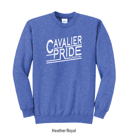 Chillicothe Cavaliers "Pride Stamp" Crewneck Sweatshirt