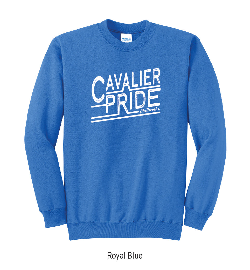 Chillicothe Cavaliers "Pride Stamp" Crewneck Sweatshirt