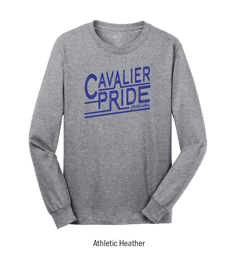 Chillicothe Cavaliers "Pride Stamp" Long Sleeve Tee Shirt