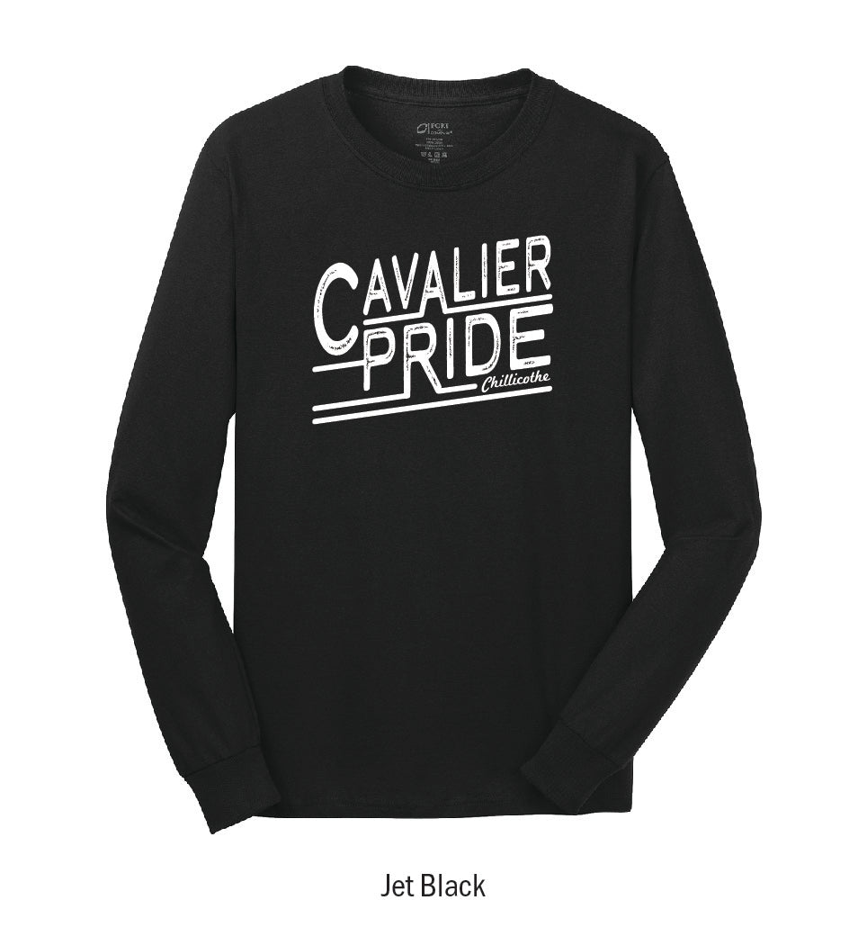 Chillicothe Cavaliers "Pride Stamp" Long Sleeve Tee Shirt