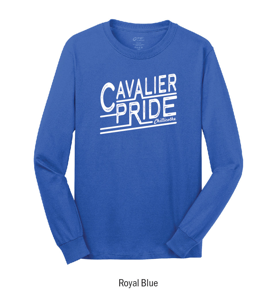 Chillicothe Cavaliers "Pride Stamp" Long Sleeve Tee Shirt