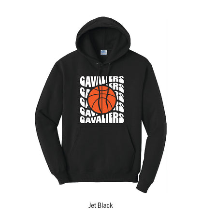 Chillicothe Cavaliers Retro Basketball Pullover Hoodie