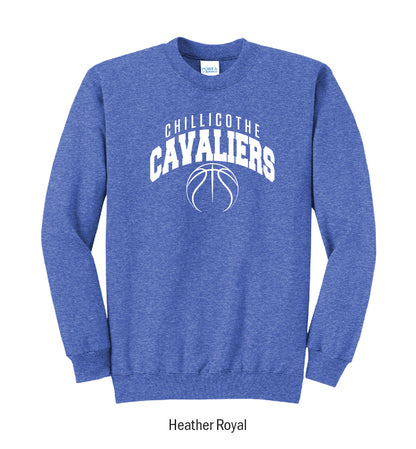 Chillicothe Cavaliers Basketball Crewneck Sweatshirt