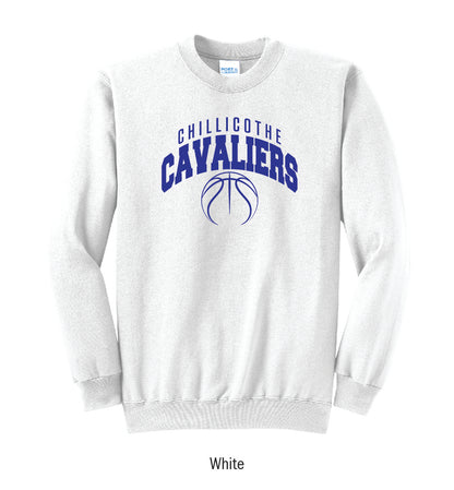 Chillicothe Cavaliers Basketball Crewneck Sweatshirt