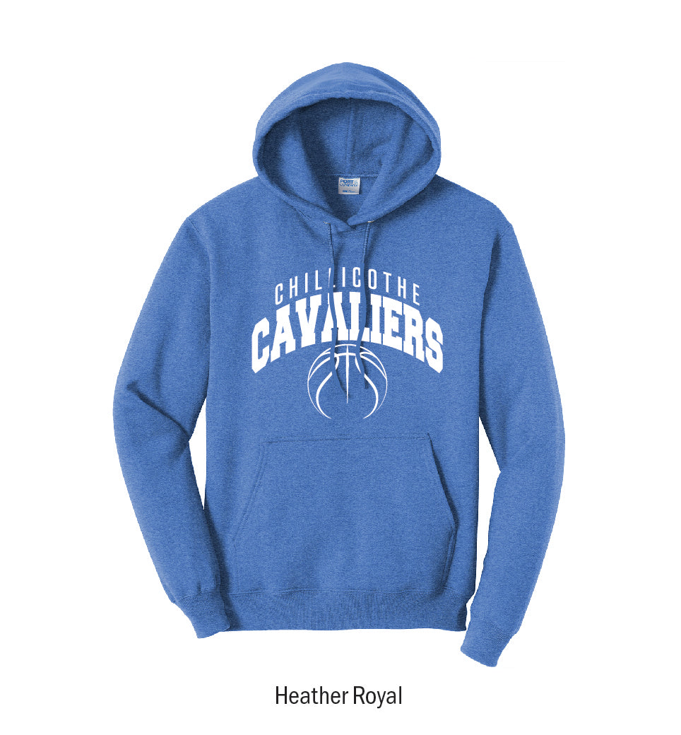 Chillicothe Cavaliers Basketball Pullover Hoodie