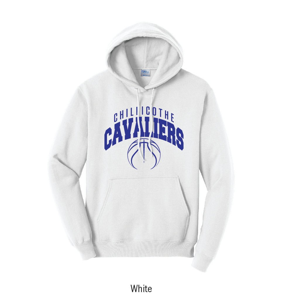 Chillicothe Cavaliers Basketball Pullover Hoodie