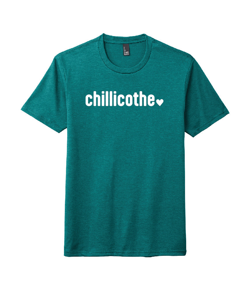 Chillicothe & Heart Chillicothe, Ohio Tee Shirt