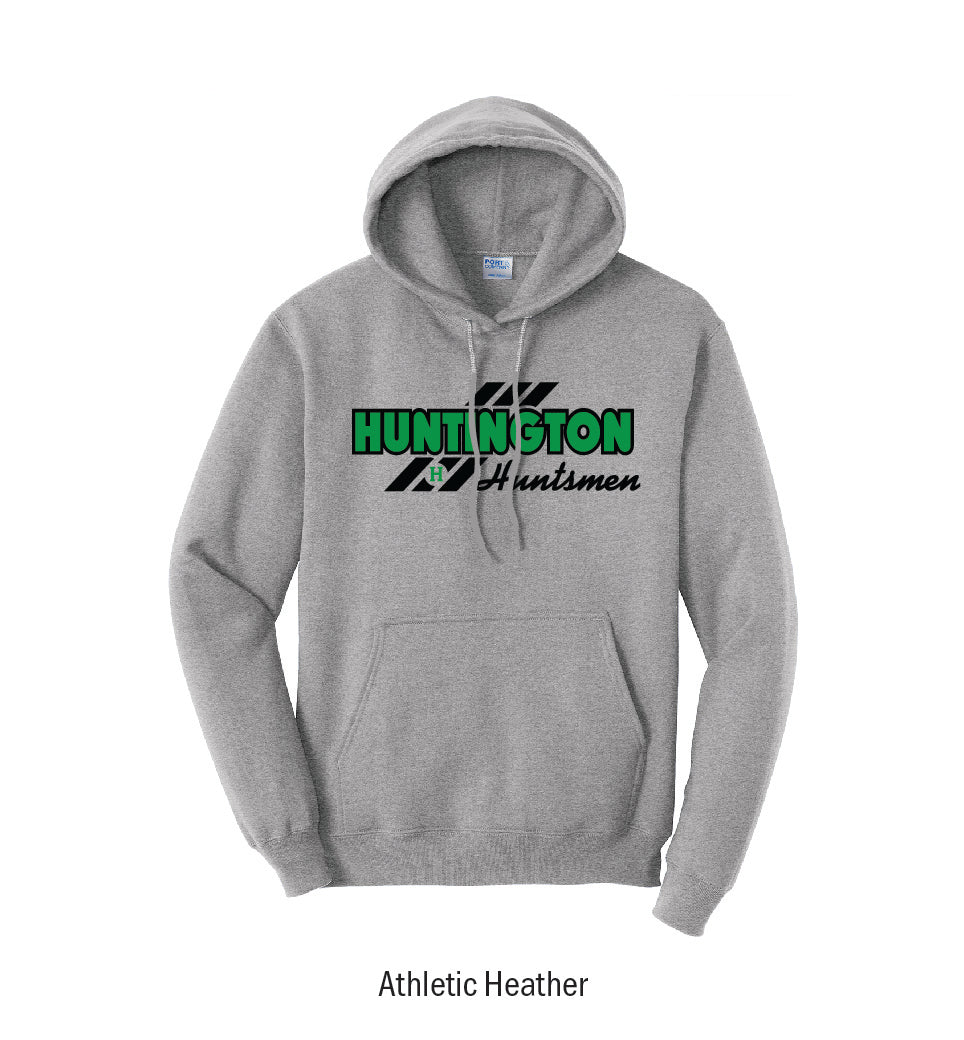 Huntington Huntsmen "3-Stripe" Pullover Hoodie