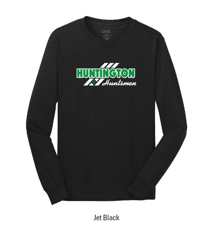 Huntington Huntsmen "3-Stripe" Long Sleeve Tee Shirt