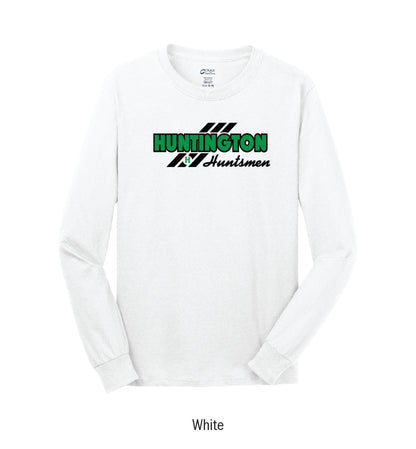 Huntington Huntsmen "3-Stripe" Long Sleeve Tee Shirt