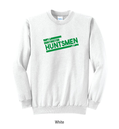 Huntington Huntsmen "Athletic Stripes" Crewneck Sweatshirt