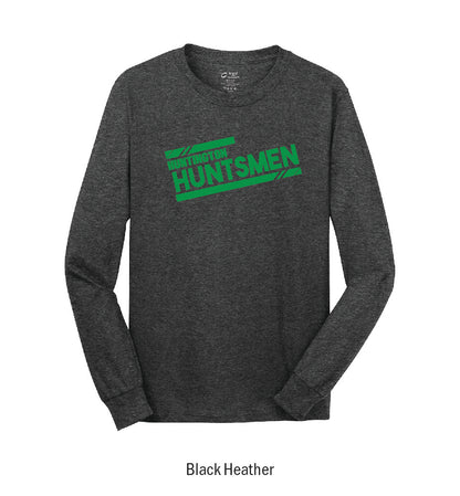 Huntington Huntsmen "Athletic Stripes" Long Sleeve Tee Shirt