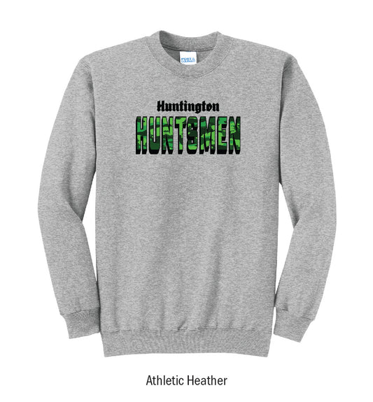 Huntington Huntsmen "Camo" Crewneck Sweatshirt