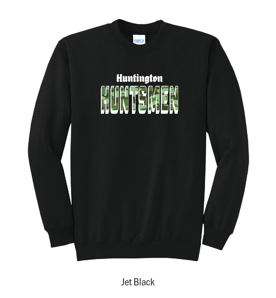 Huntington Huntsmen "Camo" Crewneck Sweatshirt