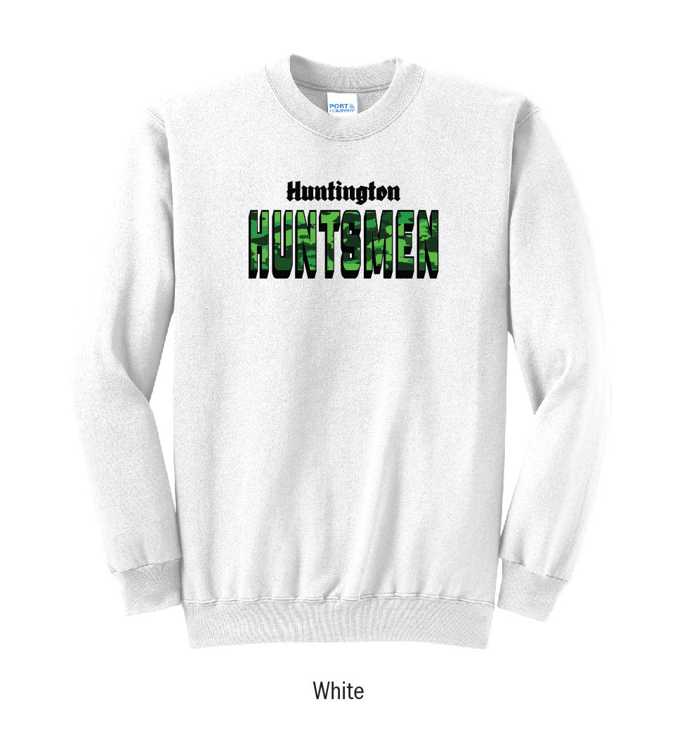 Huntington Huntsmen "Camo" Crewneck Sweatshirt