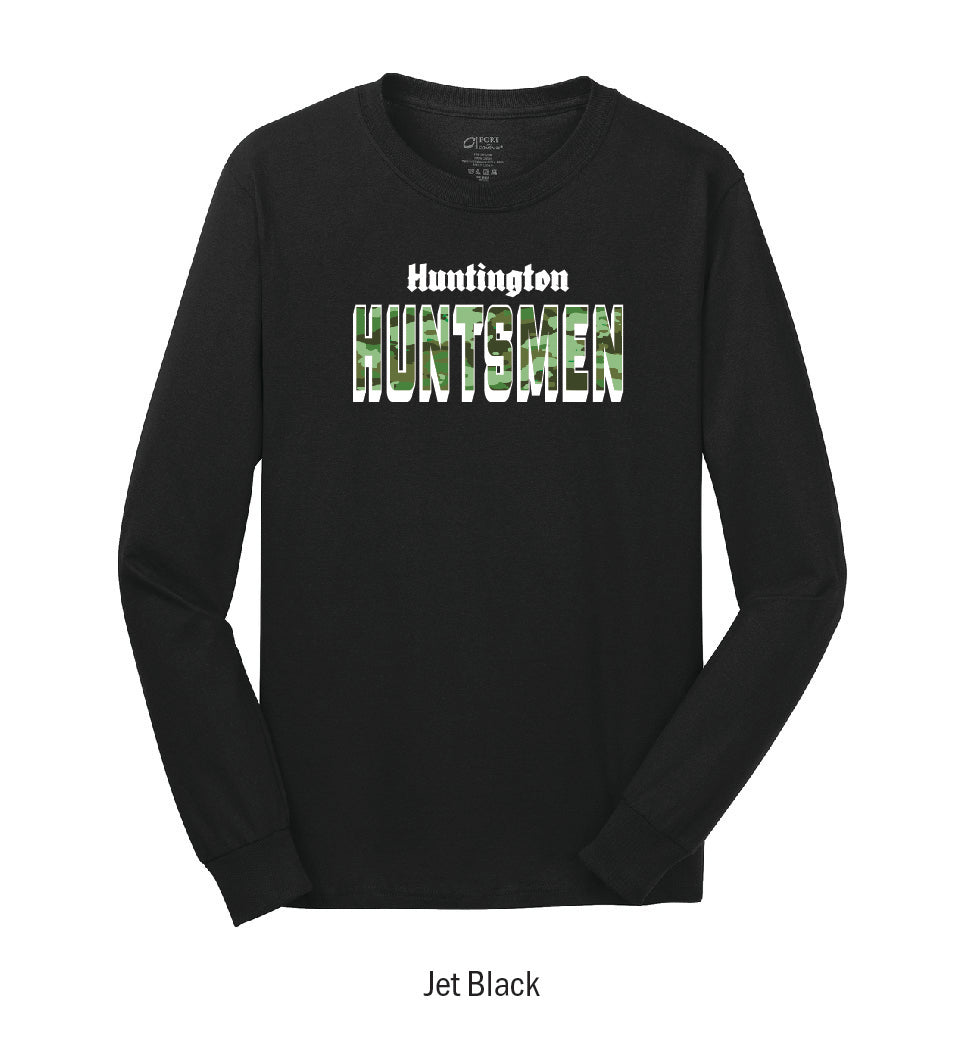 Huntington Huntsmen "Camo" Long Sleeve Tee Shirt