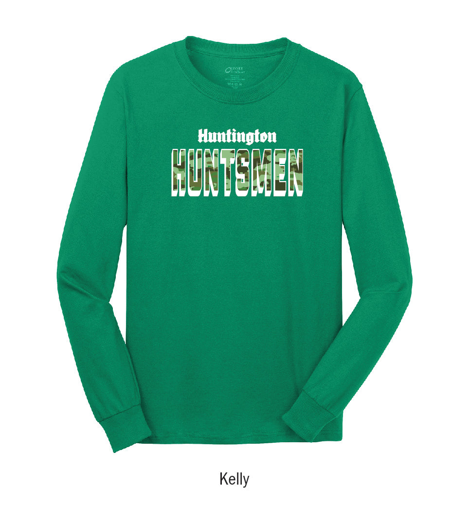 Huntington Huntsmen "Camo" Long Sleeve Tee Shirt