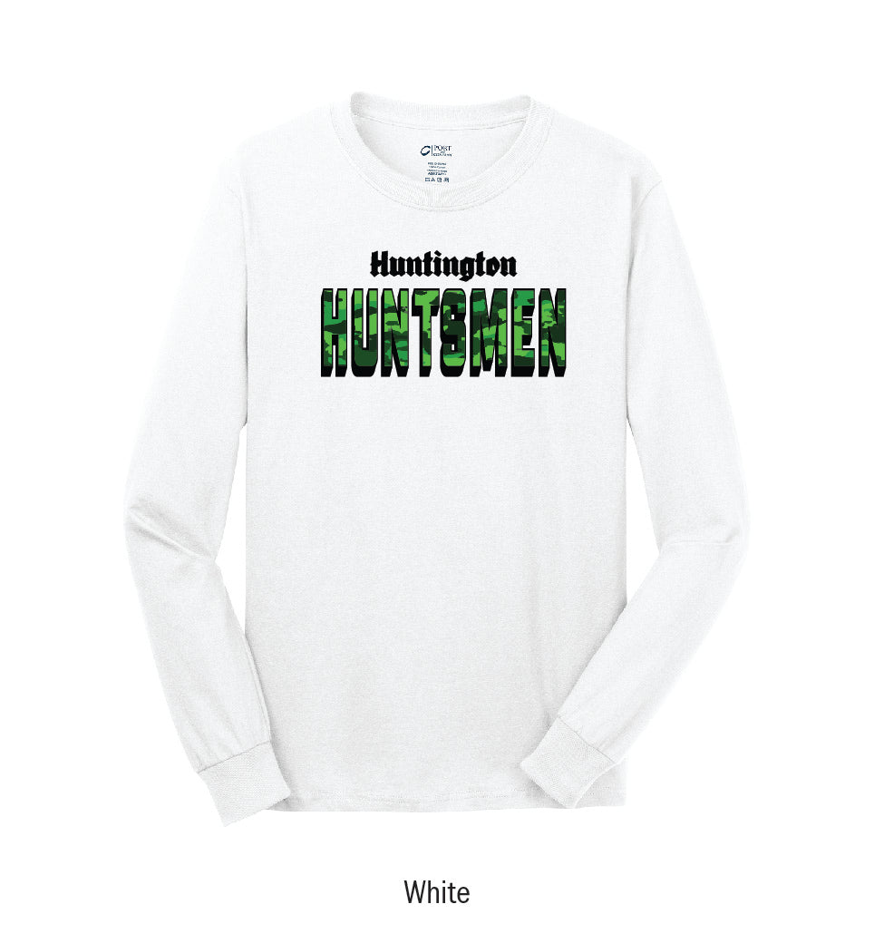 Huntington Huntsmen "Camo" Long Sleeve Tee Shirt