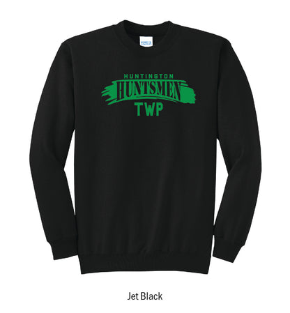 Huntington Huntsmen "Paintbrush Stroke" Crewneck Sweatshirt