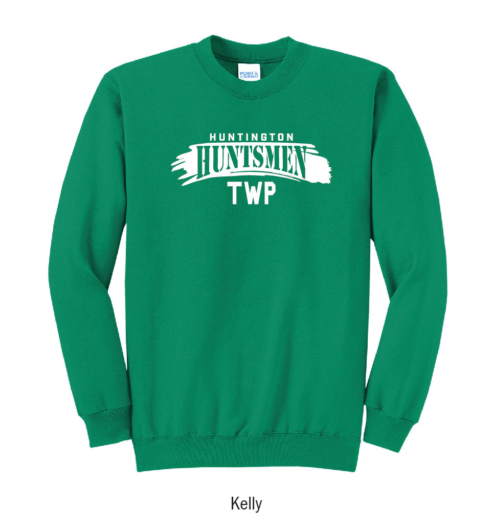 Huntington Huntsmen "Paintbrush Stroke" Crewneck Sweatshirt