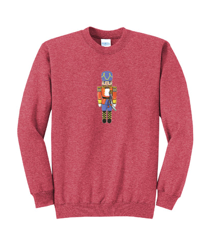 Nutcracker Embroidered Crewneck Sweatshirt